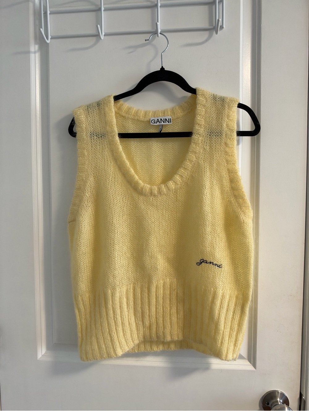 GANNI Mohair Sweater Vest